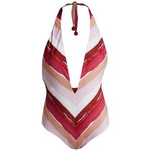 Silvia Tcherassi Macumba One-Piece Swimsuit (Size Small)